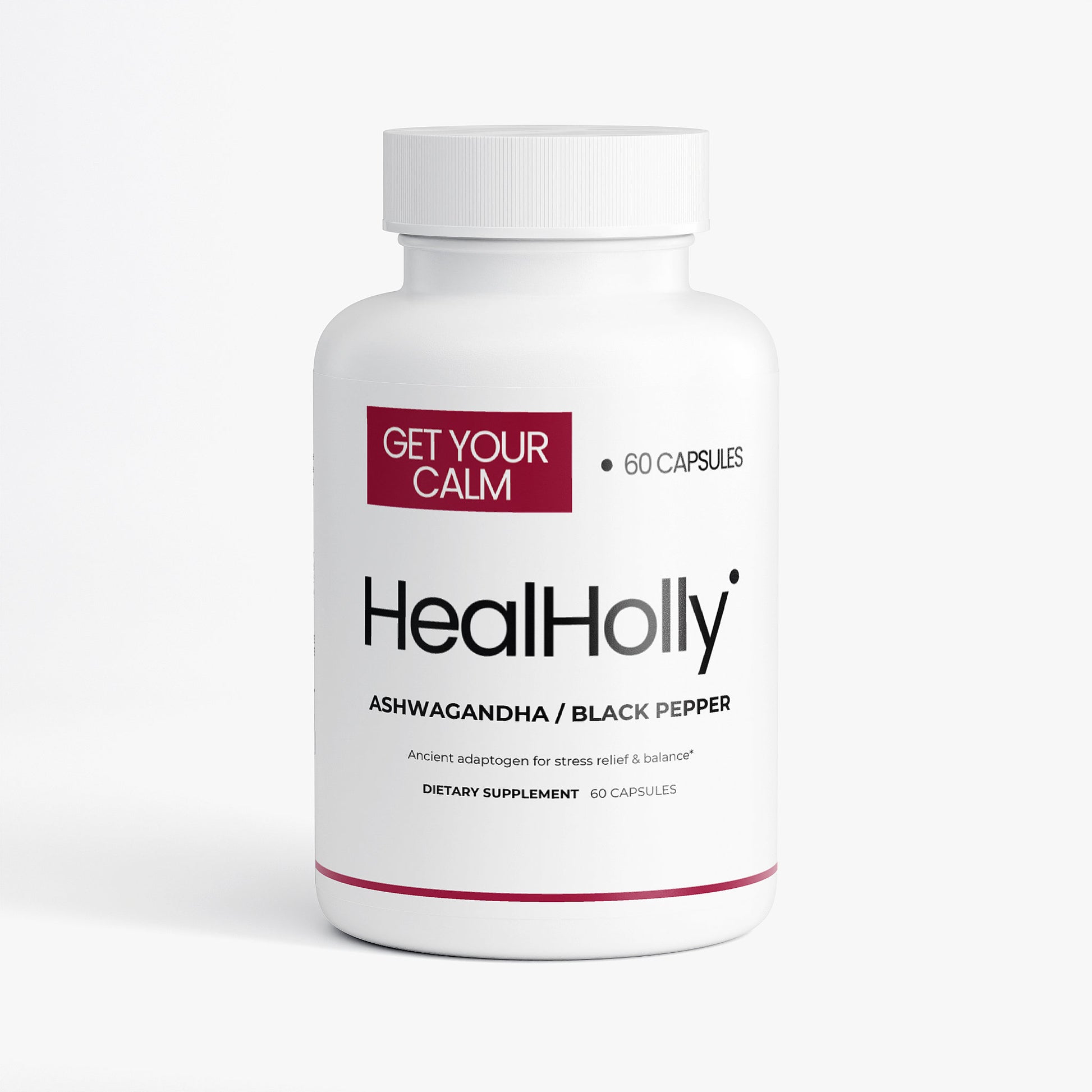 Ashwagandha + Organic Black Pepper